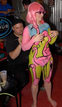 Body Painting 2008 photo - Duval Street, Key West